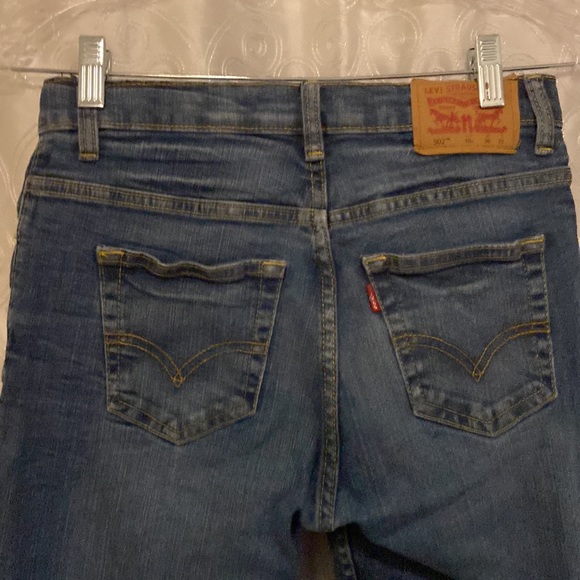 Levi’s 502 Regular Husky Blue Jeans Size 10H (30x26)💥 - Picture 5 of 6